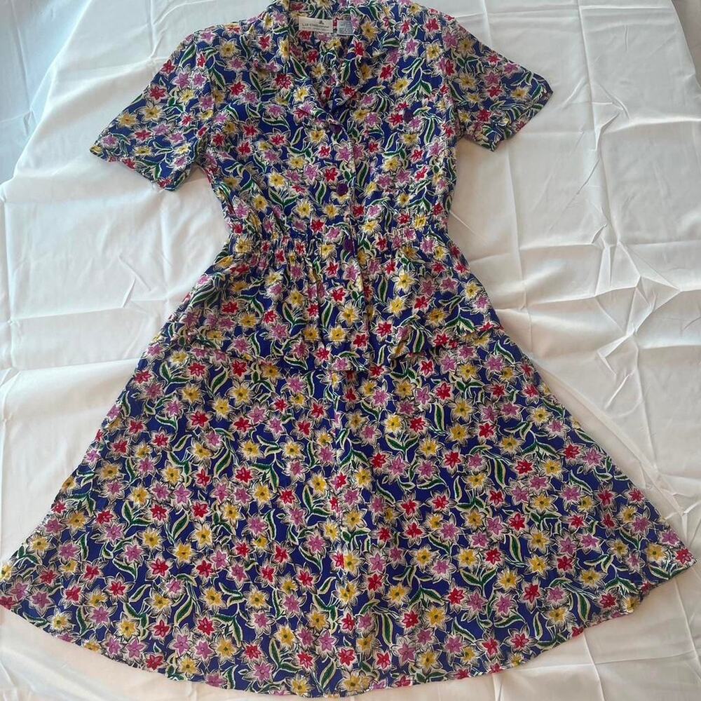 Vintage Liz Claiborne Petite Sprtsdress Set - 90s Size 2
